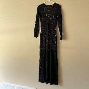 H&M Black Lace Gown